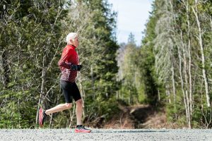 Jacqueline Gareau, coureuse de fond, marathonienne, championne marathon de Boston, course à pied, jeux olympiques, plus grande marathonienne de l'histoire du Canada, portrait, athlète québécoise, Isabelle Michaud photographe, Laurentides, Québec